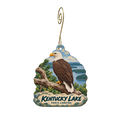 Paris Landing-Tdec — Local inspiration custom wood ornament OC2479, photographic gold spiral hook