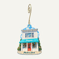 Poppins on Mackinac Logo custom wood ornament OC248 hanging on hook