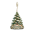 Wellesley Island State Park — Christmas custom wood ornament OC2501, photographic gold spiral hook