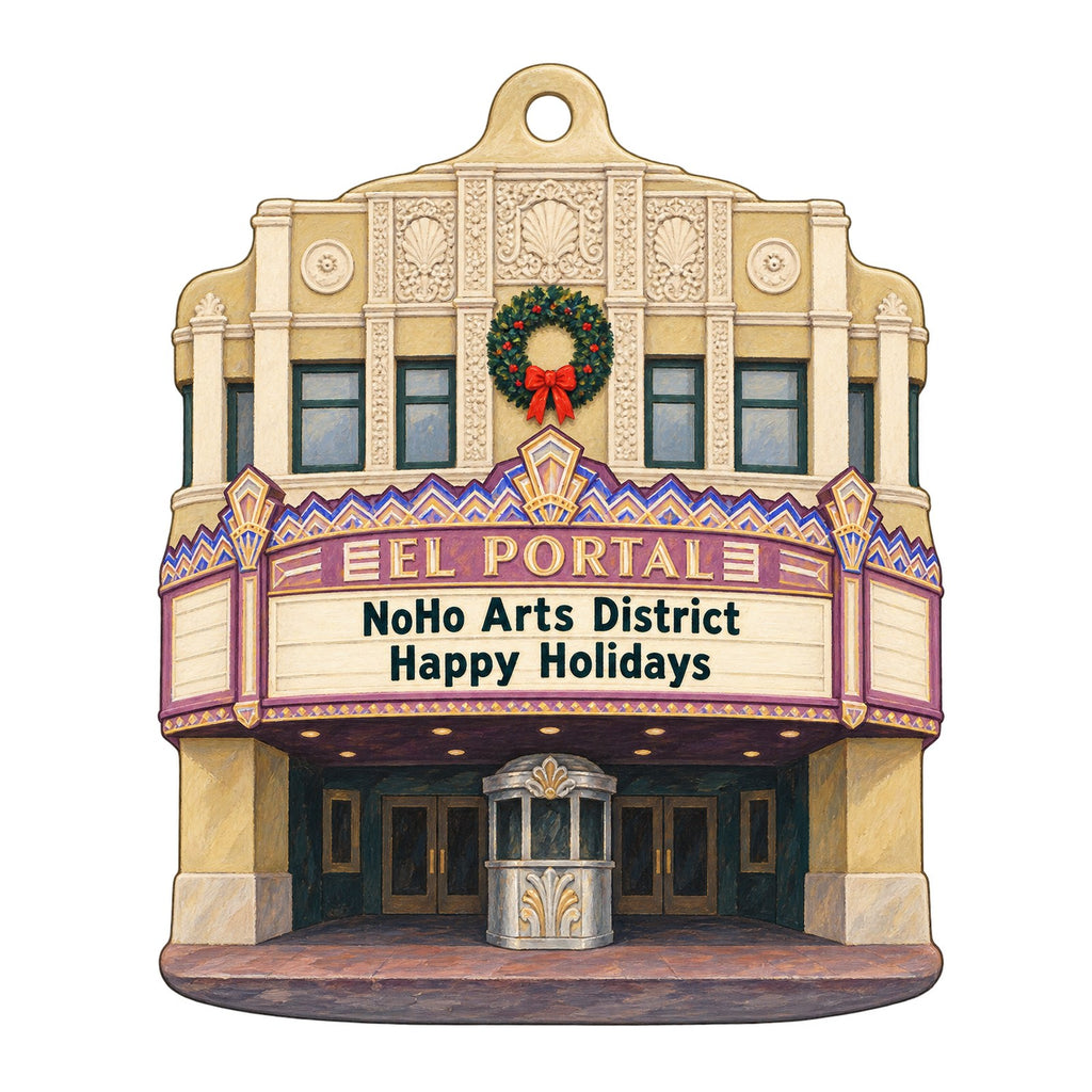 KBD Studio Christmas custom wood ornament OC252 on white