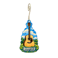 Spring Green General Store — Local inspiration custom wood ornament OC2535, photographic gold spiral hook