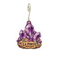 Thee whimsical couldron — Local inspiration custom wood ornament OC2607, photographic gold spiral hook