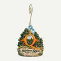 Northern Quest Resort & Casino Logo custom wood ornament OC260 hanging on hook