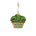 Garfield Park Conservatory — Store identity custom wood ornament OC2704, photographic gold spiral hook