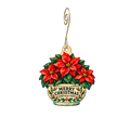 Garfield Park Conservatory — Christmas custom wood ornament OC2705, photographic gold spiral hook