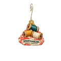 Spartanburg Regional Healthcare System/Corner 101 Gift Shop — Local inspiration custom wood ornament OC2847, photographic gold spiral hook