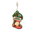 Pier 14 Tackle Shop — Christmas custom wood ornament OC2849, photographic gold spiral hook