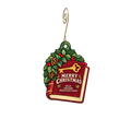 Old Idaho Penitentiary Site — Christmas custom wood ornament OC2861, photographic gold spiral hook