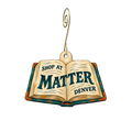 Shop at MATTER — Store identity custom wood ornament OC2884, photographic gold spiral hook