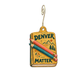 Shop at MATTER — Local inspiration custom wood ornament OC2886, photographic gold spiral hook