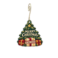 St. Jane Frances Church — Christmas custom wood ornament OC2906, photographic gold spiral hook