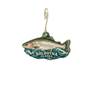 Soldotna Professional Pharmacy — Local inspiration custom wood ornament OC2928, photographic gold spiral hook