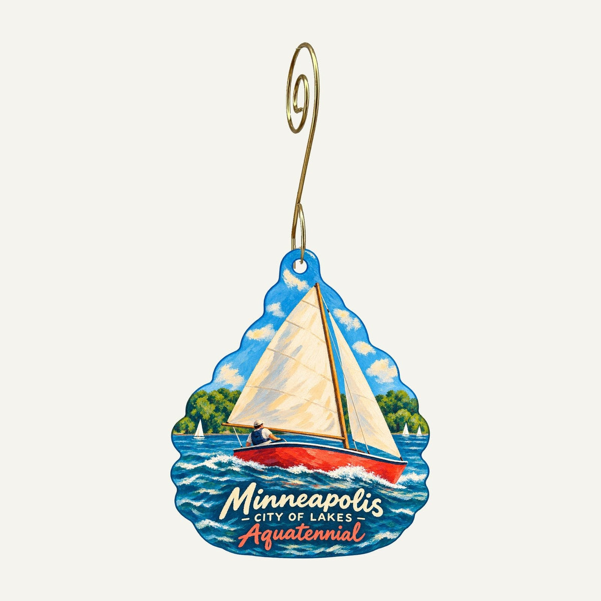Electric Fetus Town Icon custom wood ornament OC301 hanging on hook