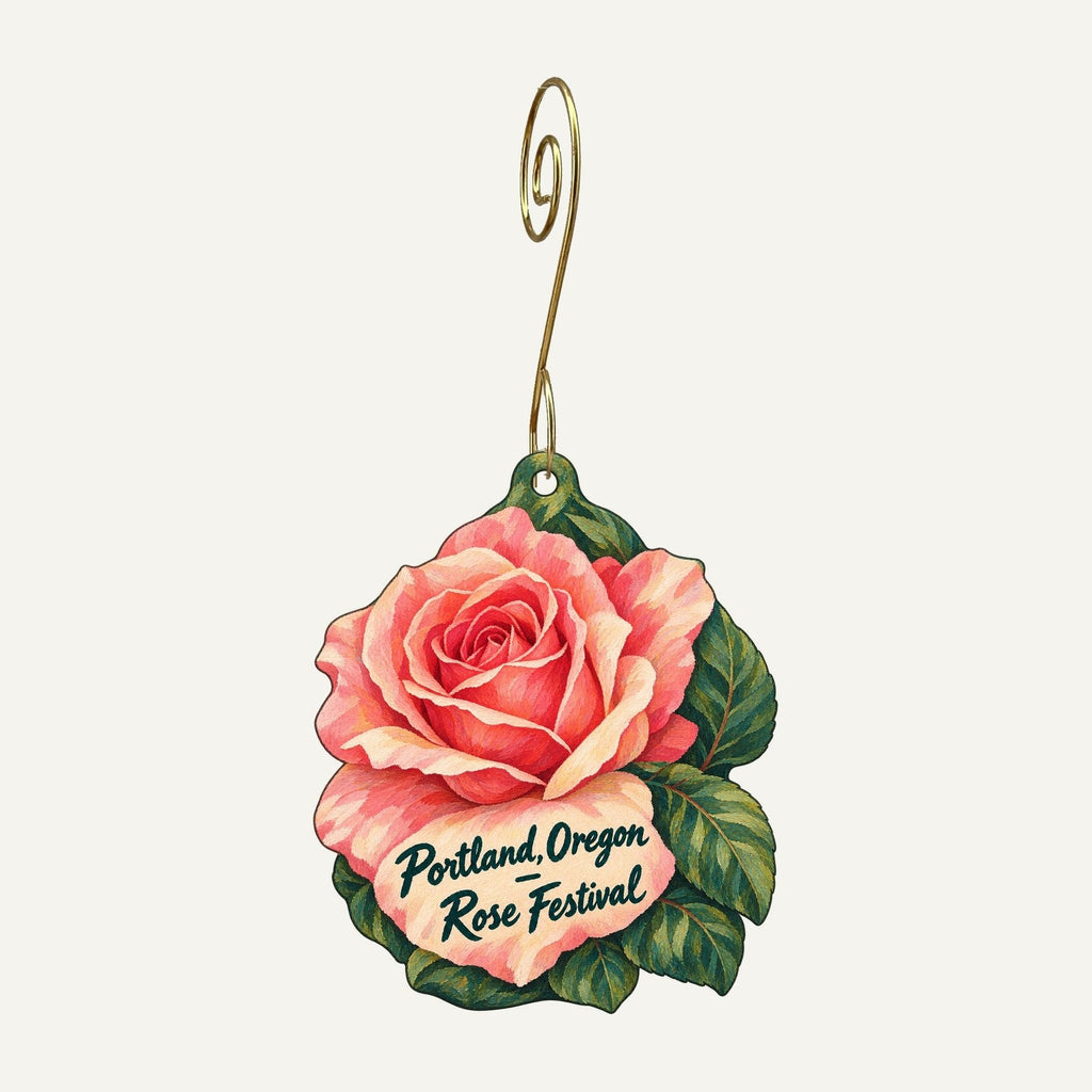 The Original Pumpkin Patch Town Icon custom wood ornament OC364 hanging on hook