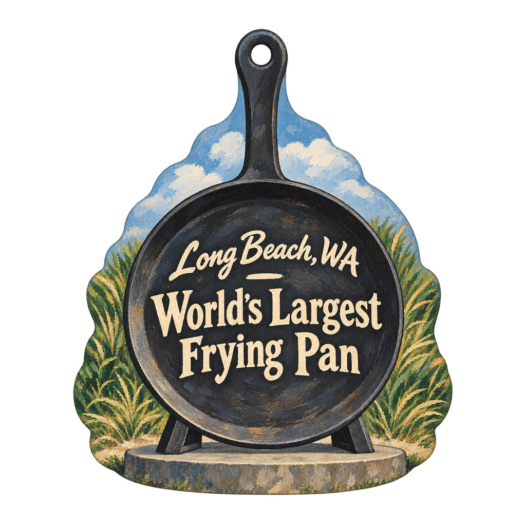 Peninsula Pharmacies Town Icon custom wood ornament OC433 on white