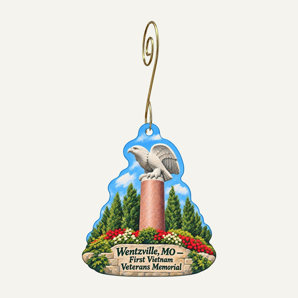 Car Guy Garage Town Icon custom wood ornament OC493 hanging on hook