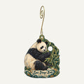 San Diego Zoo Wildlife Alliance Logo custom wood ornament OC50 hanging on hook