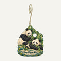 San Diego Zoo Wildlife Alliance Town Icon custom wood ornament OC52 hanging on hook