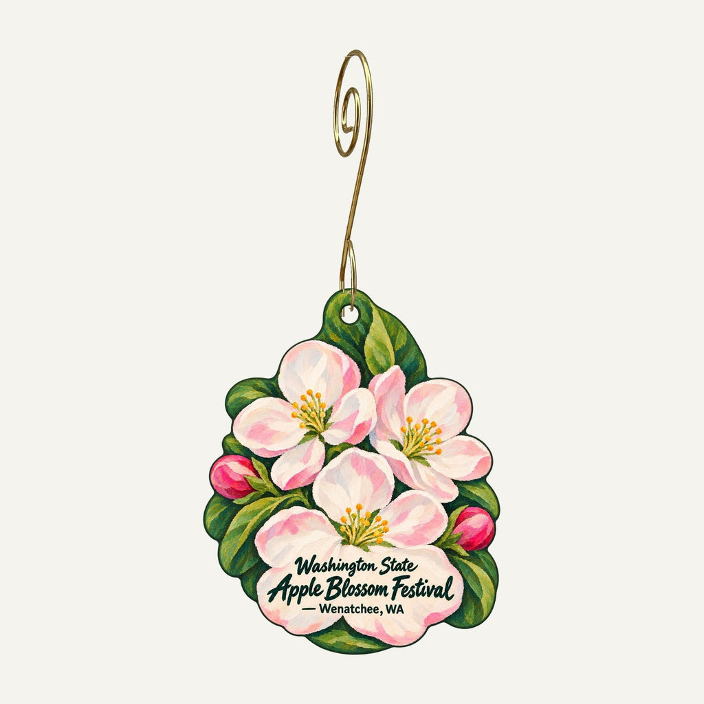 Confluence Health Town Icon custom wood ornament OC541 hanging on hook