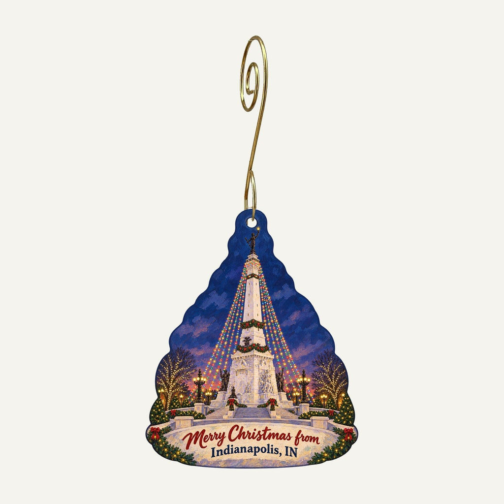 Black Sheep Gifts Christmas custom wood ornament OC606 hanging on hook