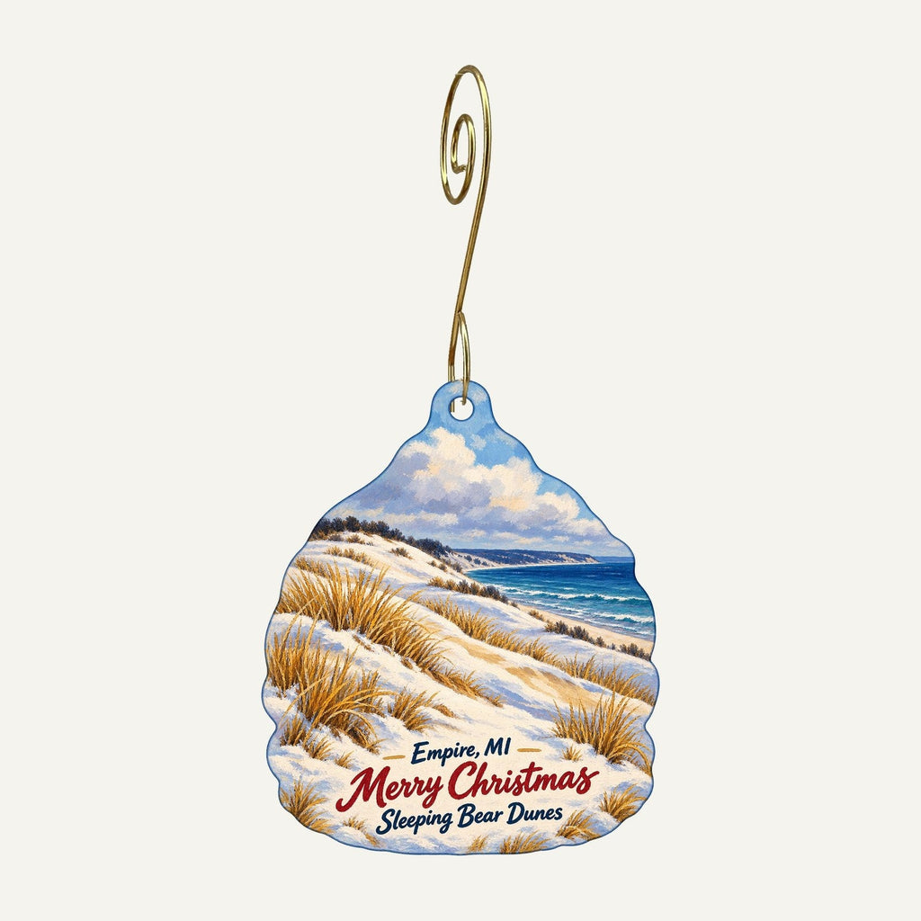 The Secret Garden Christmas custom wood ornament OC609 hanging on hook