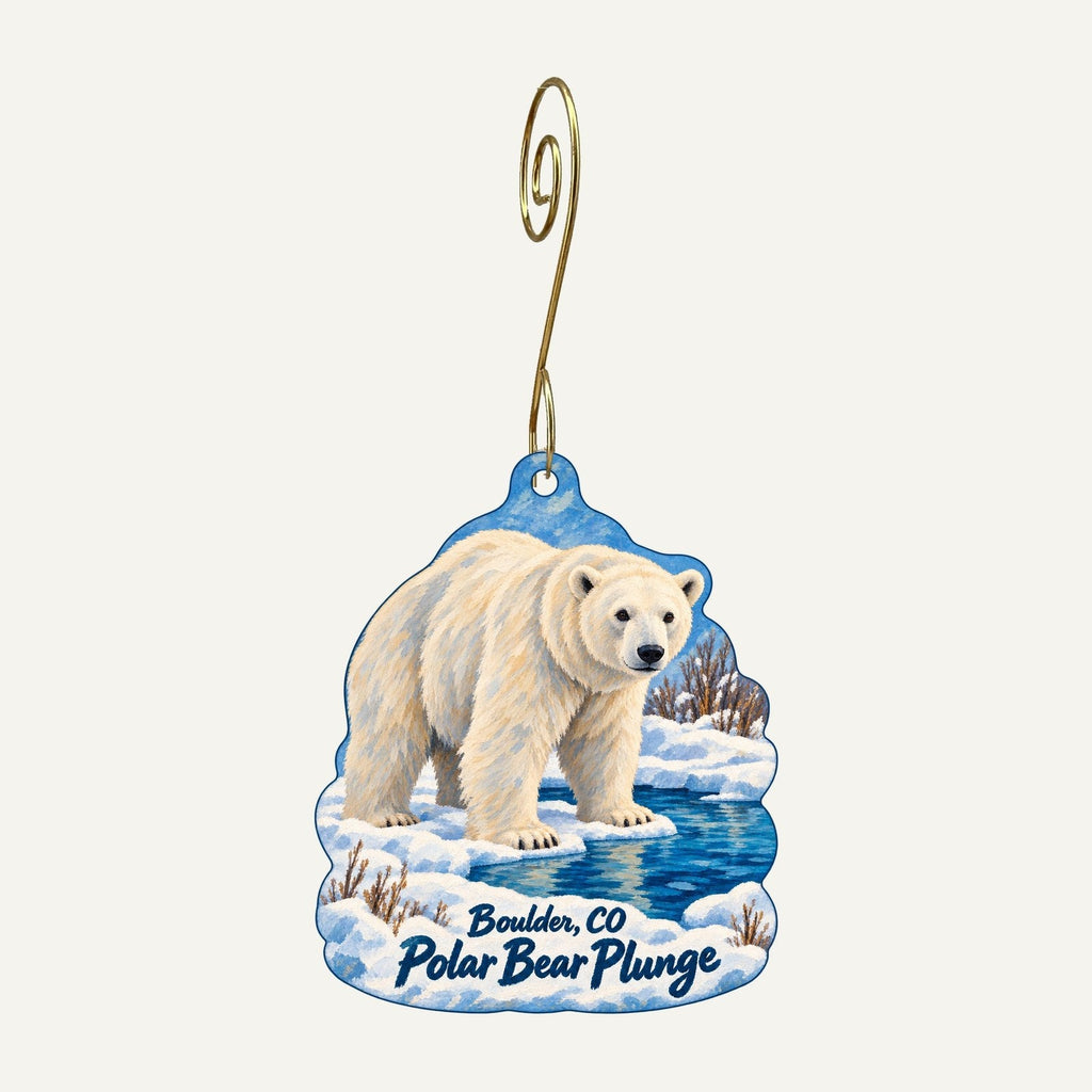 Canova Home Christmas custom wood ornament OC612 hanging on hook