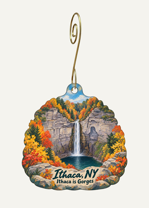 15 Steps Town Icon custom wood ornament OC631 hanging on hook