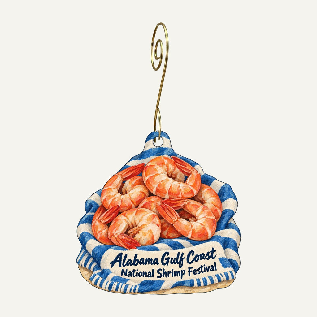 Souvenir City Town Icon custom wood ornament OC634 hanging on hook
