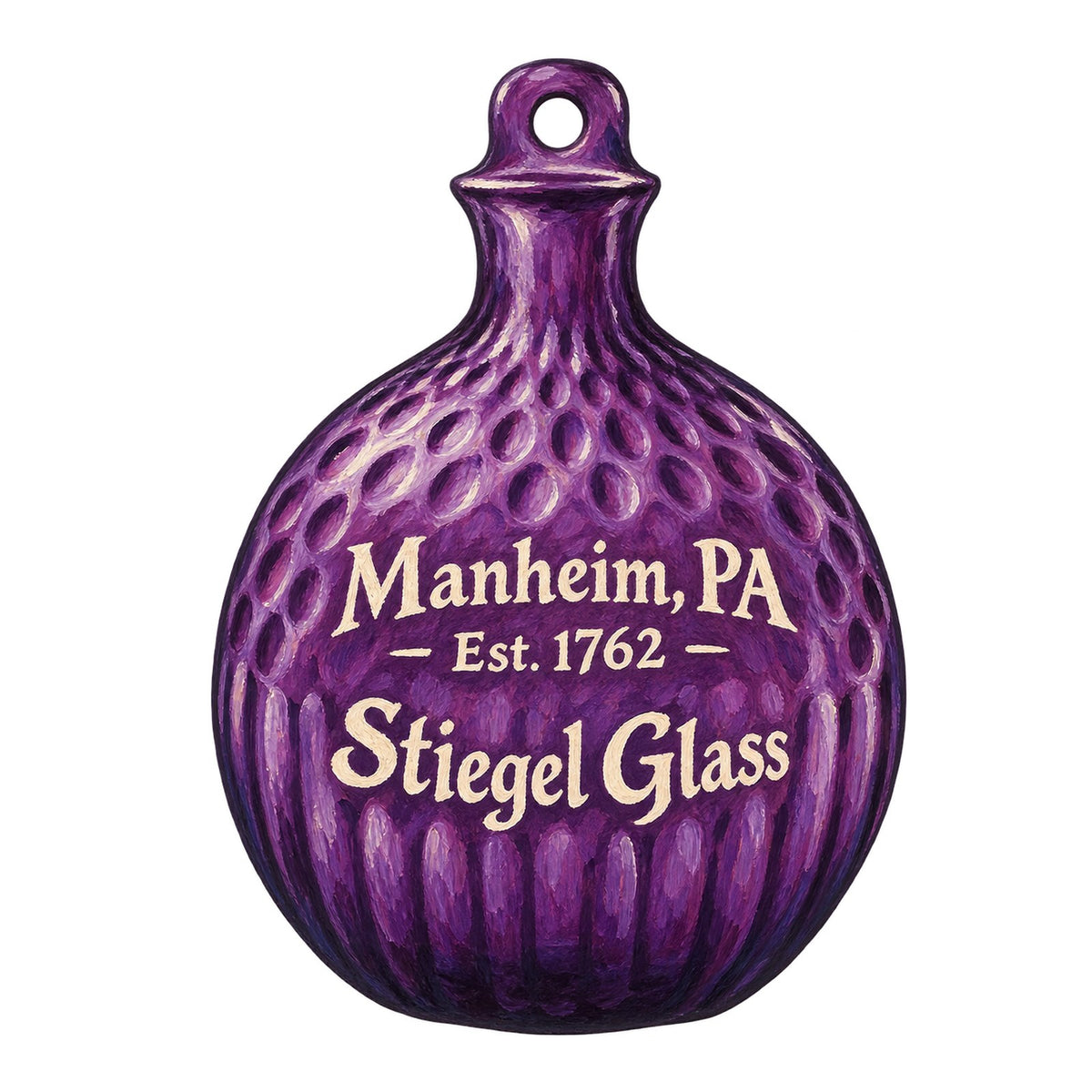 Pennsylvania Renaissance Faire at Mount Hope Estate Town Icon custom wood ornament OC637 on white