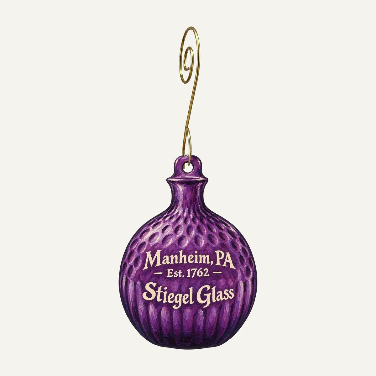 Pennsylvania Renaissance Faire at Mount Hope Estate Town Icon custom wood ornament OC637 hanging on hook