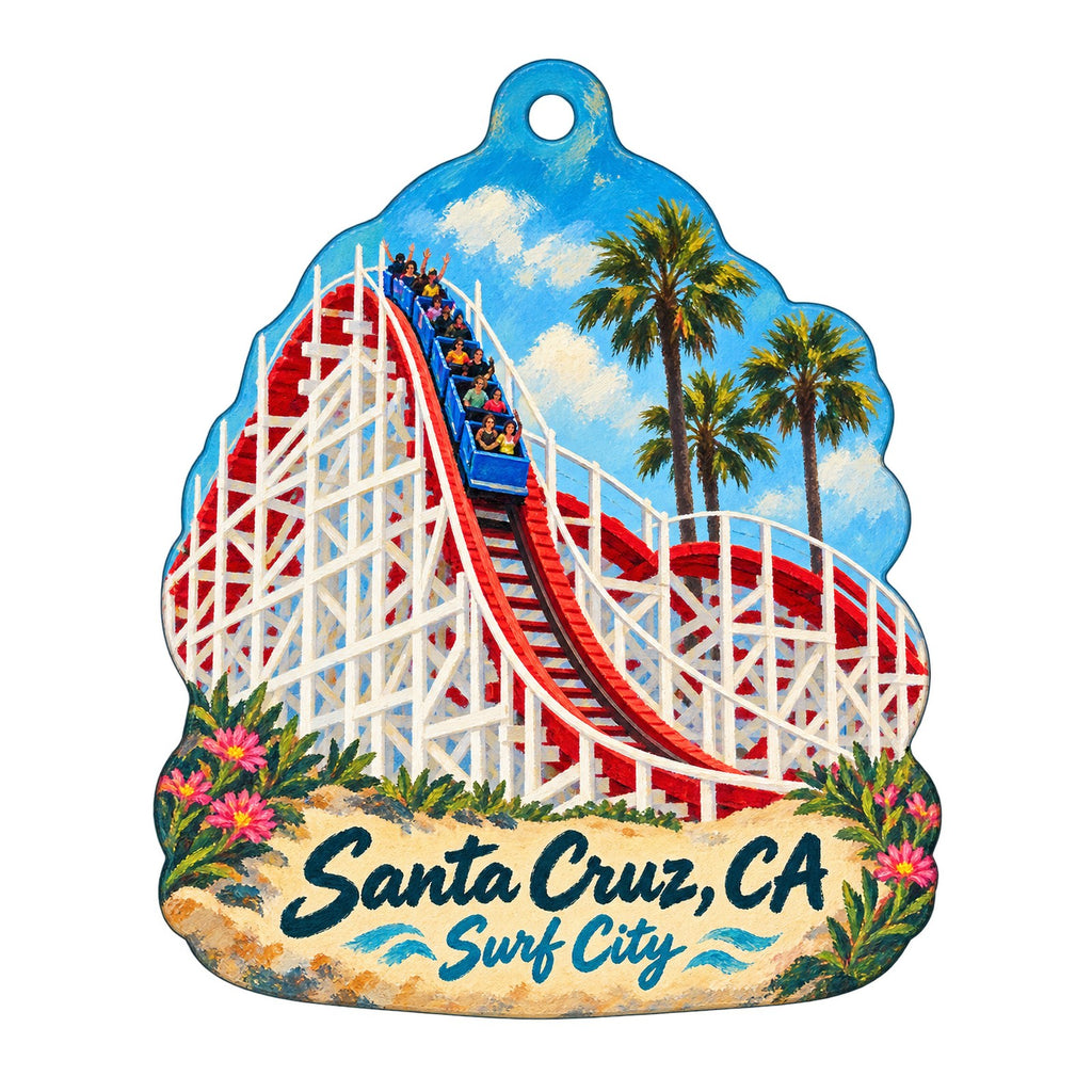 Homeless Garden Project Store Town Icon custom wood ornament OC694 on white