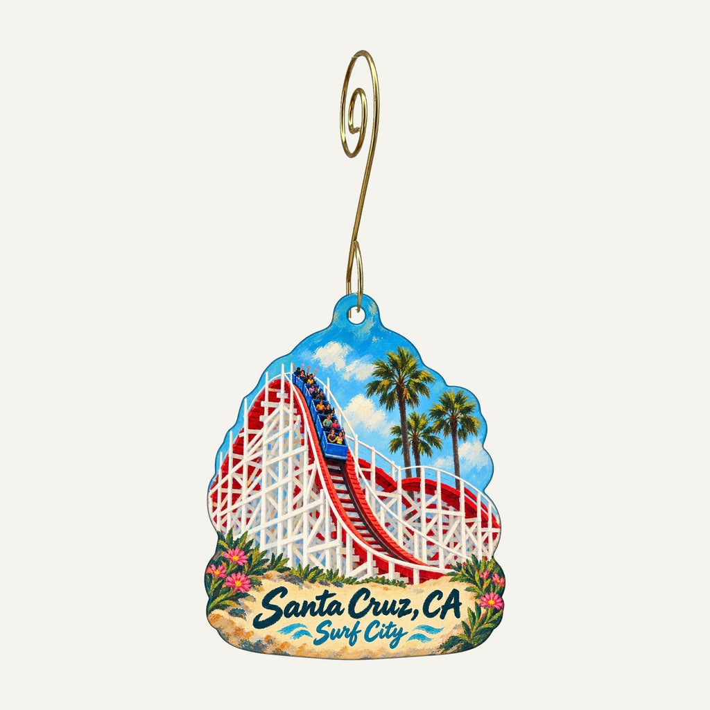 Homeless Garden Project Store Town Icon custom wood ornament OC694 hanging on hook