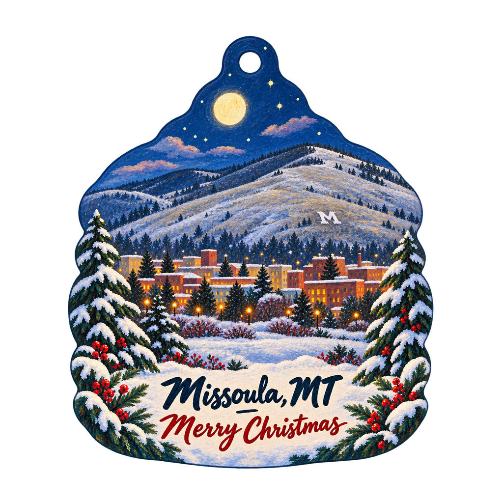 Rockin Rudy's Christmas custom wood ornament OC705 on white