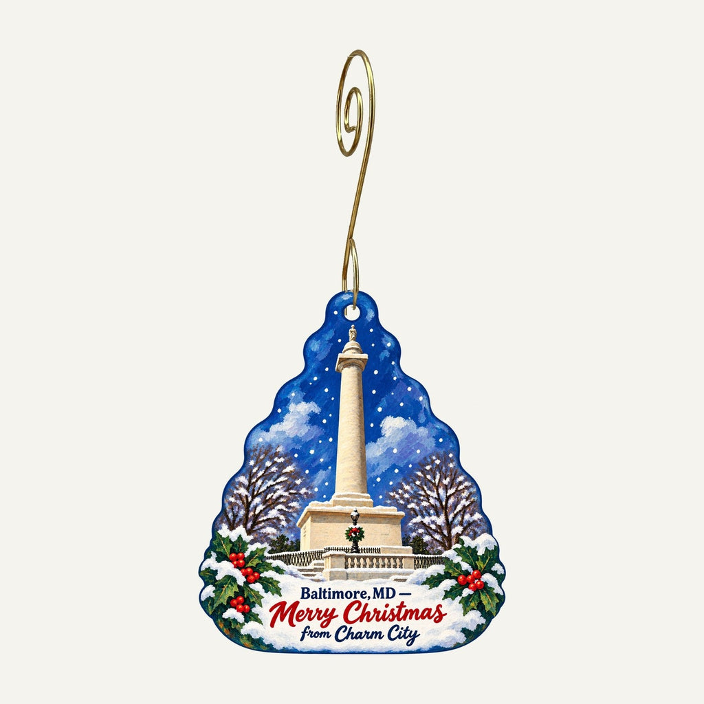 The Walters Art Museum Christmas custom wood ornament OC711 hanging on hook