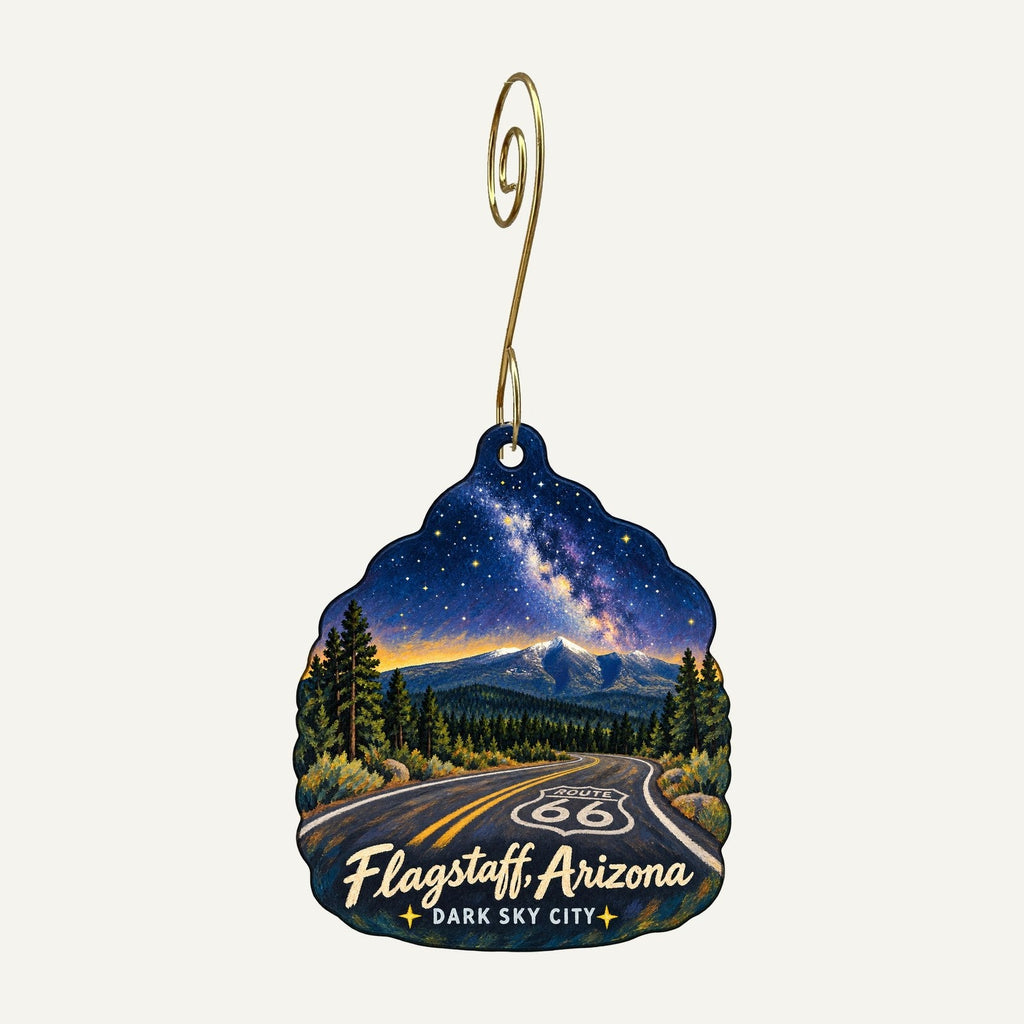 Plantae Town Icon custom wood ornament OC736 hanging on hook