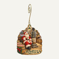 Mast General Store Christmas custom wood ornament OC75 hanging on hook