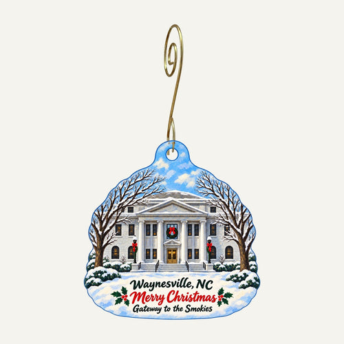 Affairs of the Heart Christmas custom wood ornament OC798 hanging on hook