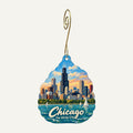 Hoypoloi Gallery Town Icon custom wood ornament OC79 hanging on hook