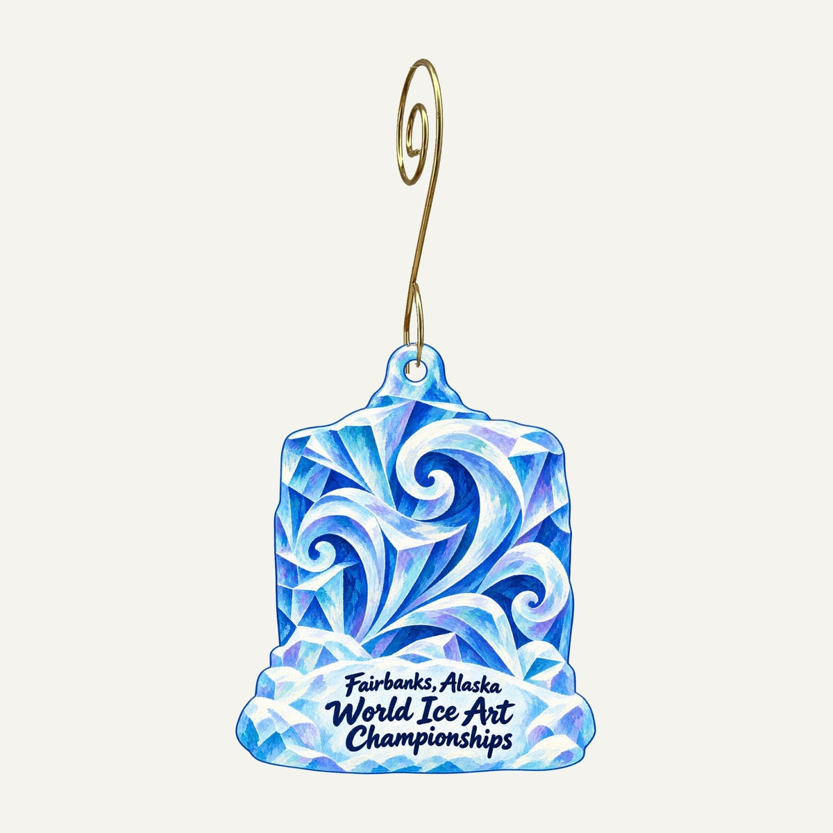 In My Element Town Icon custom wood ornament OC808 hanging on hook