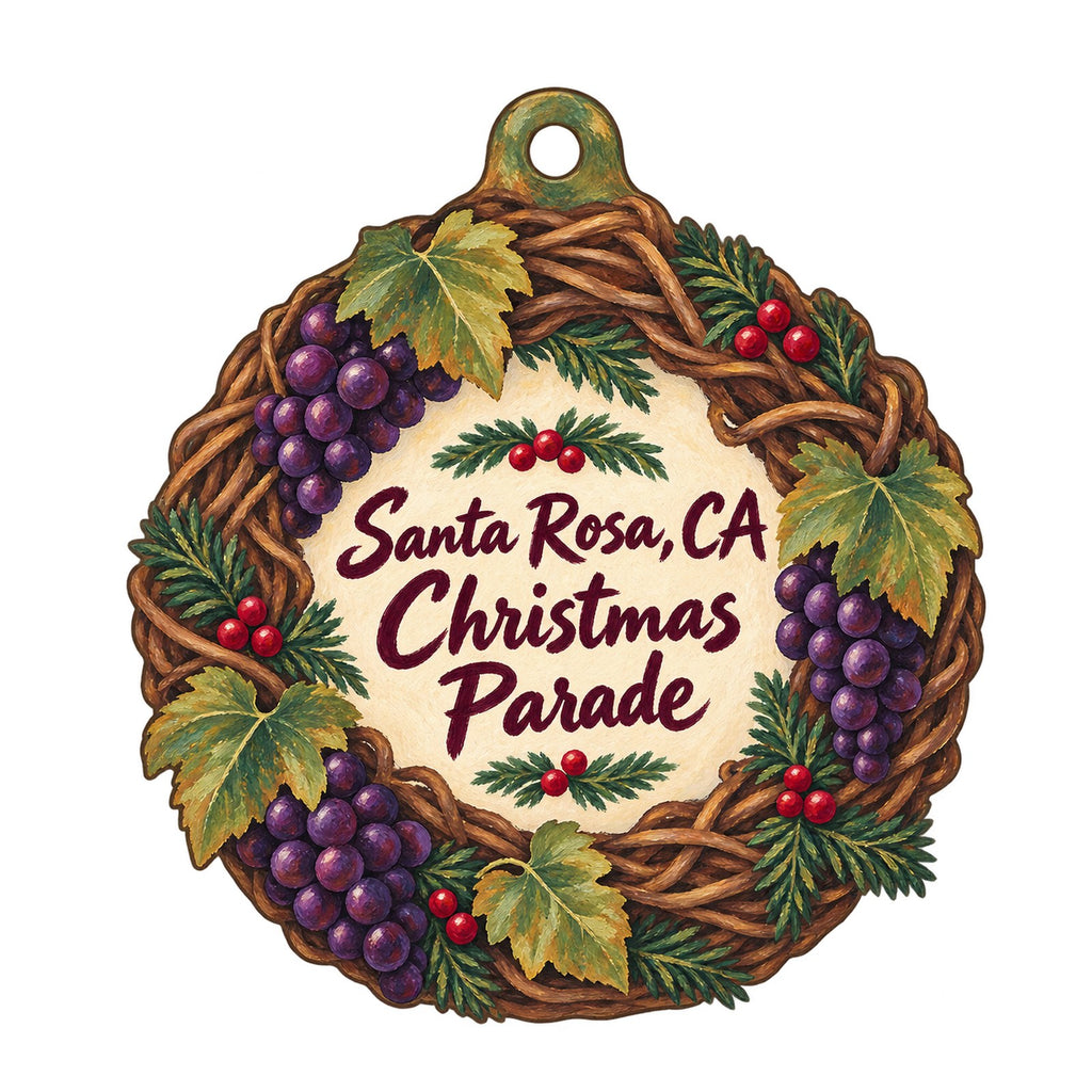 Sunnyside Cottage Gifts & Toys Christmas custom wood ornament OC813 on white