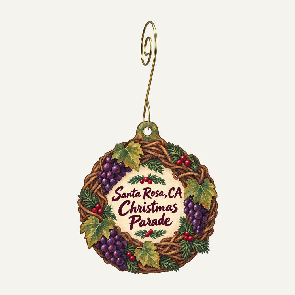 Sunnyside Cottage Gifts & Toys Christmas custom wood ornament OC813 hanging on hook