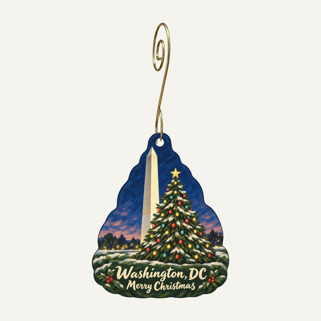Because Science Christmas custom wood ornament OC873 hanging on hook