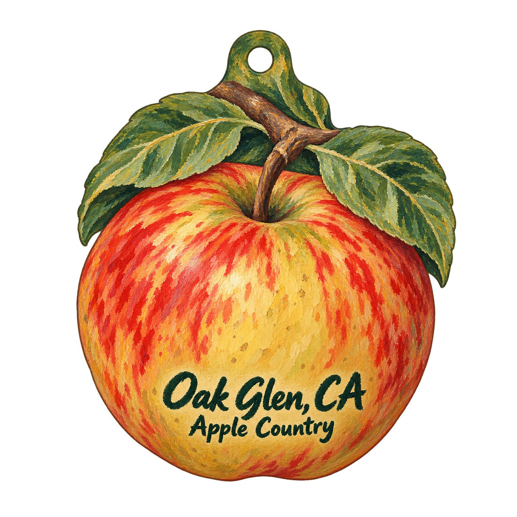 Rileys at Los Rios Rancho Town Icon custom wood ornament OC886 on white