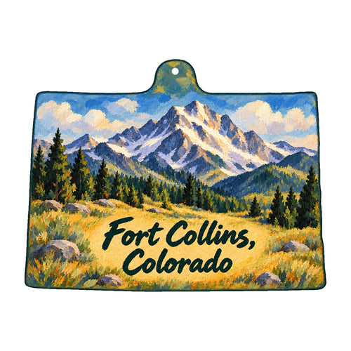 OC899 revised Fort Collins ornament on white