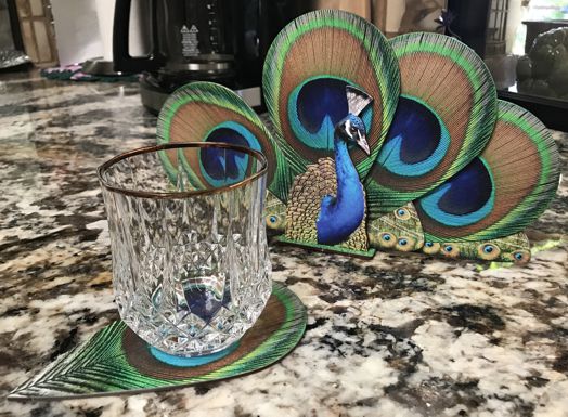 Peacock Coasters #8200