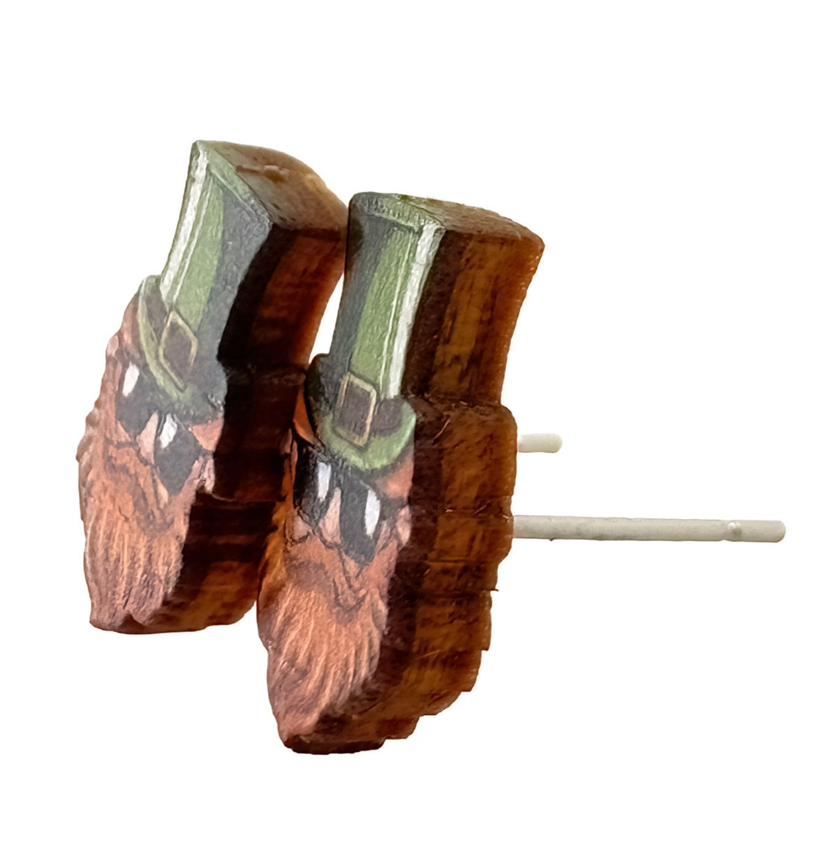 Leprechaun Stud Earrings #3101