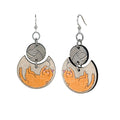 Cat and Yarn Earrings #1774