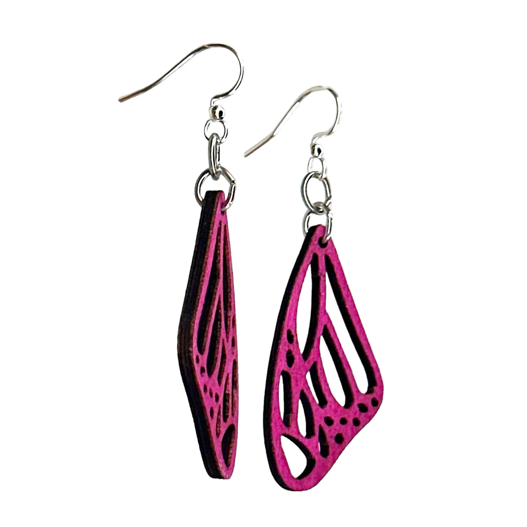 Whimsical Butterfly Wings Earrings #1775
