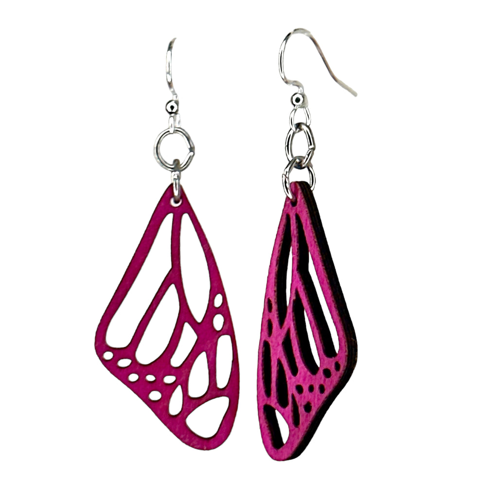 Whimsical Butterfly Wings Earrings #1775