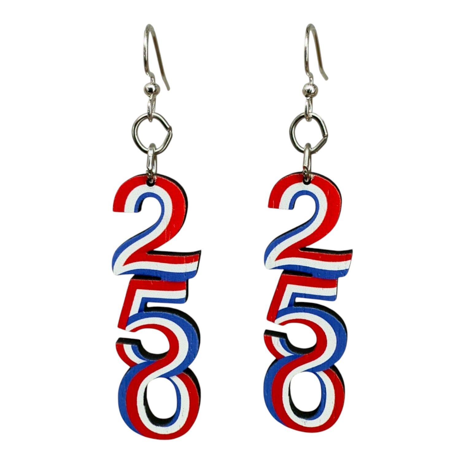 250th Anniversary Earrings #T276